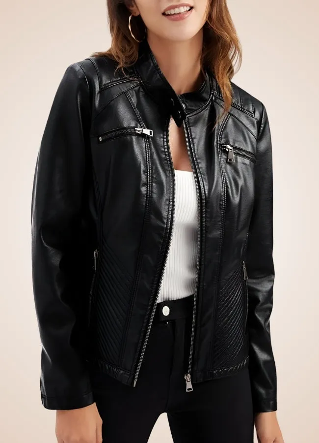 Biker-style Steampunk Jacket