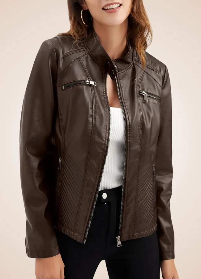 Biker-style Steampunk Jacket