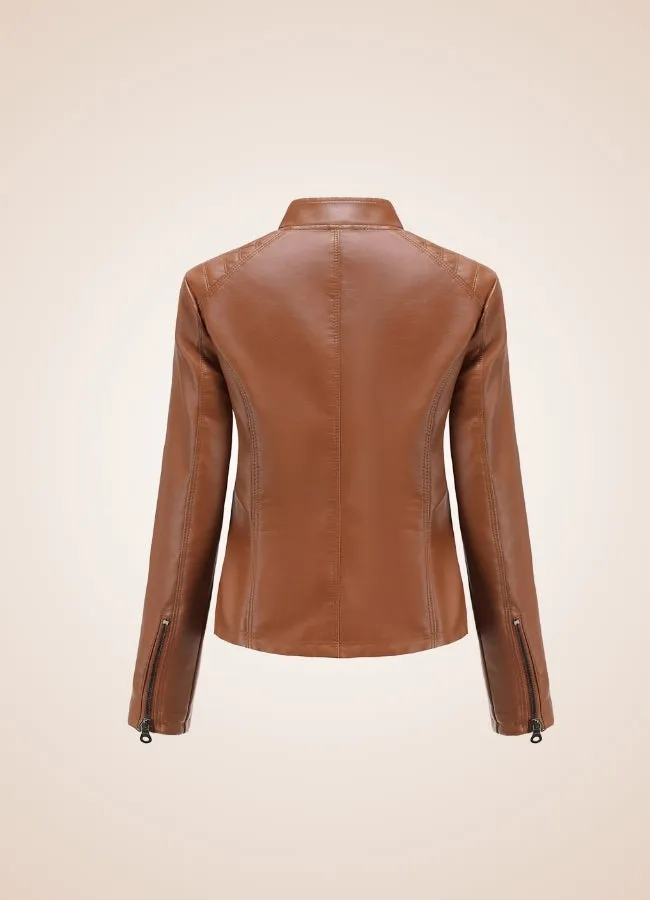 Biker-style Steampunk Jacket