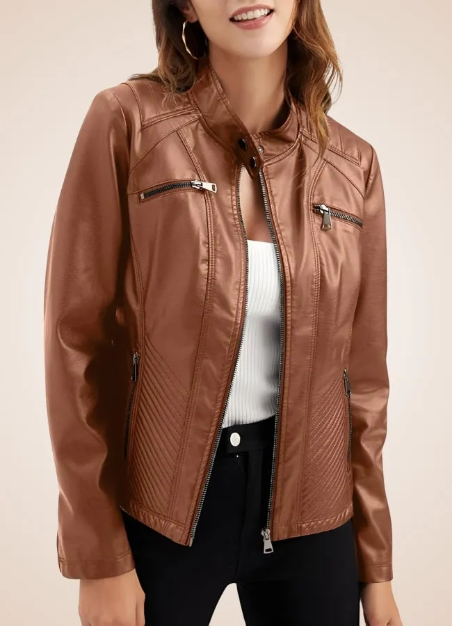 Biker-style Steampunk Jacket