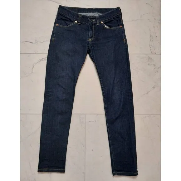 BILLIAM Women's Jeans Custom Handmade GVL SC Low Rise Dark Wash sz 4/6