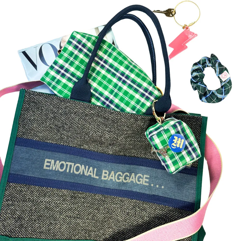 Billie Plaid Midi Boxie Bag