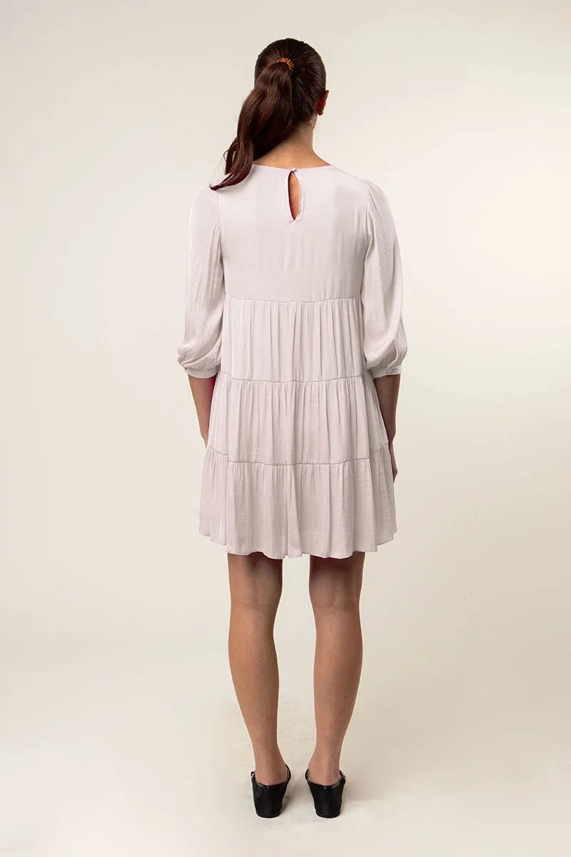 Billowy Tiered Babydoll Dress