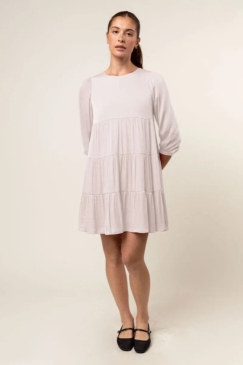 Billowy Tiered Babydoll Dress