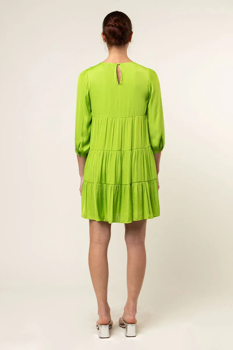 Billowy Tiered Babydoll Dress
