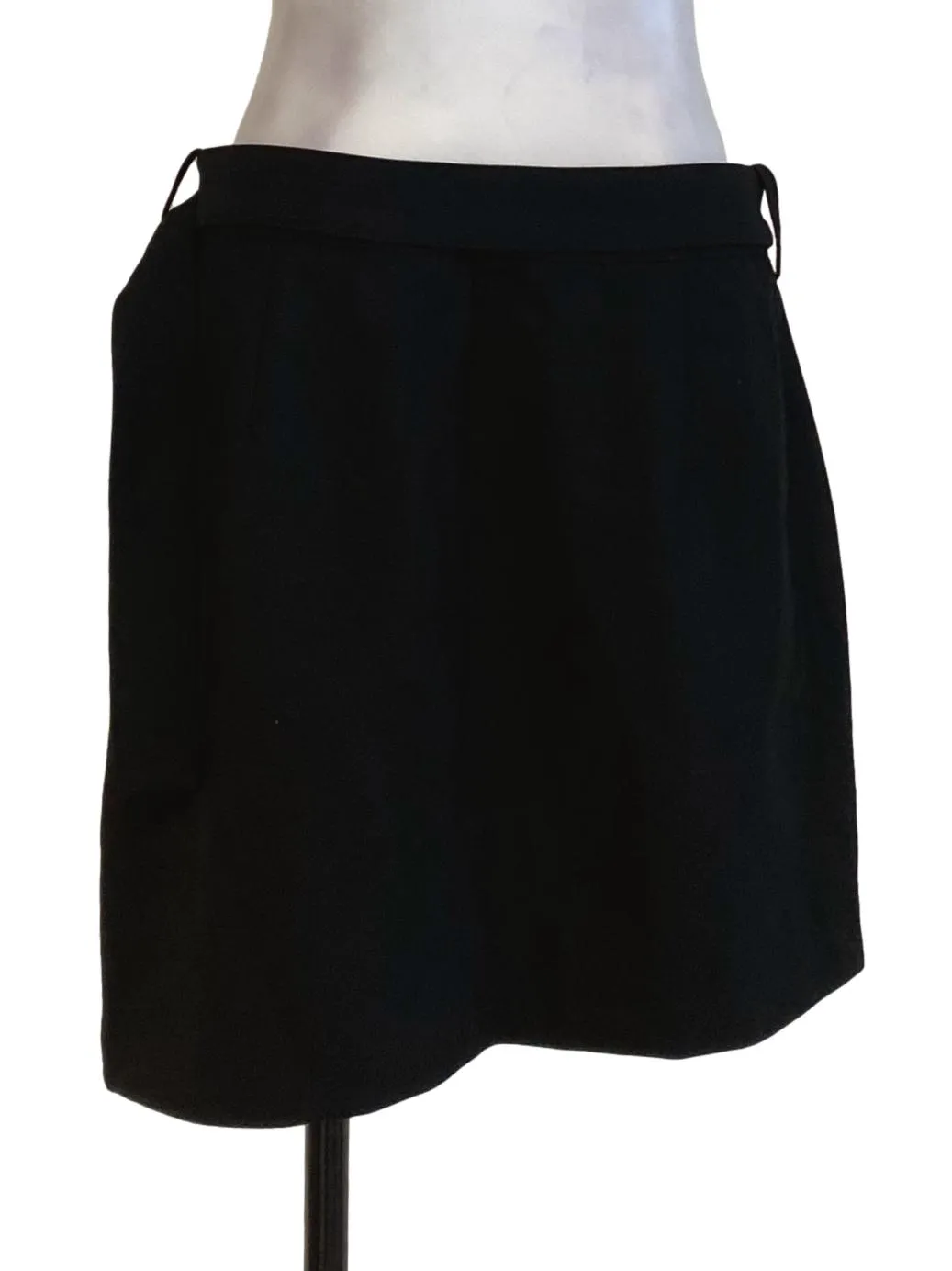 Black Buckle Skirt