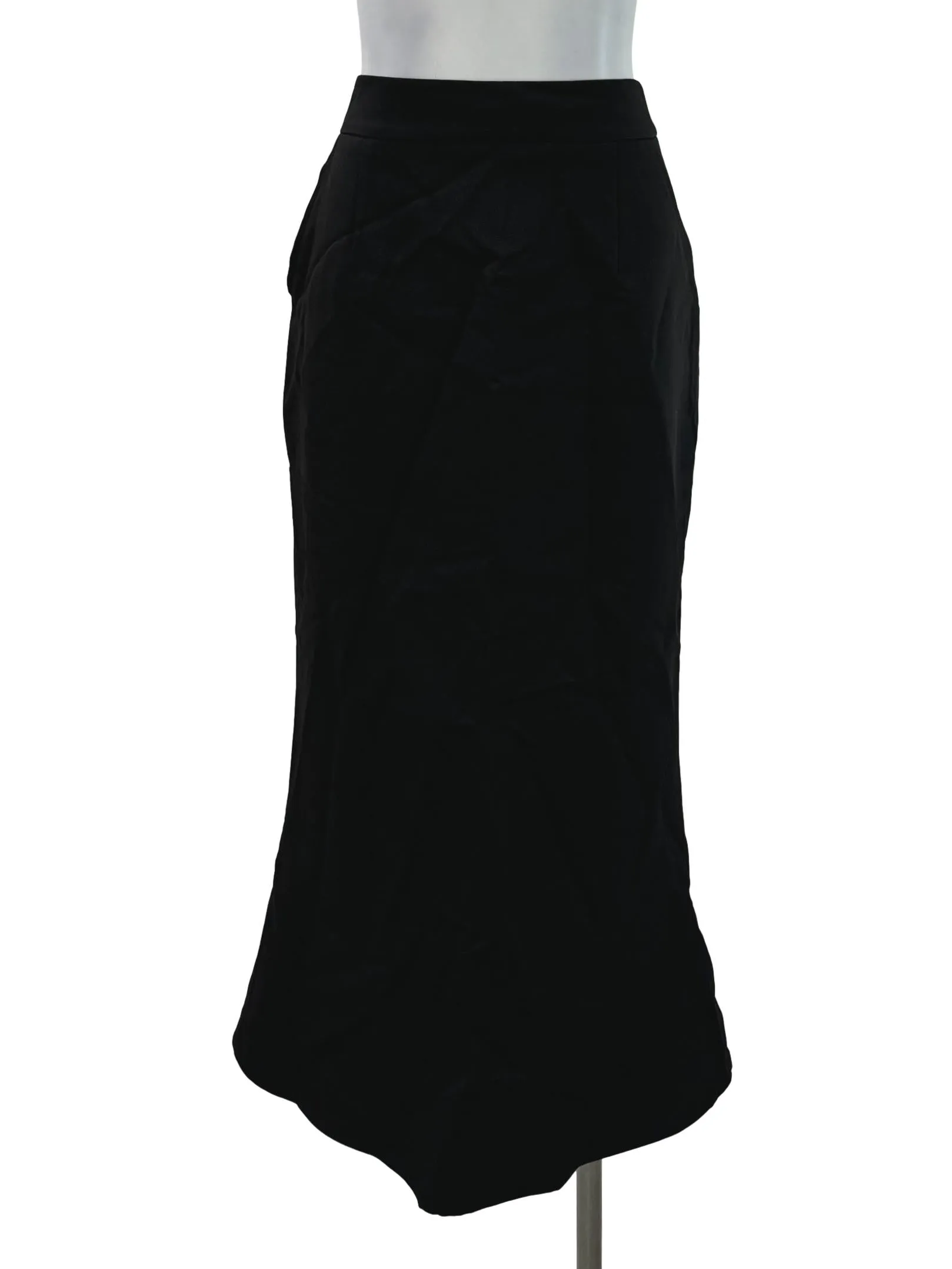 Black Flare Edge Skirt