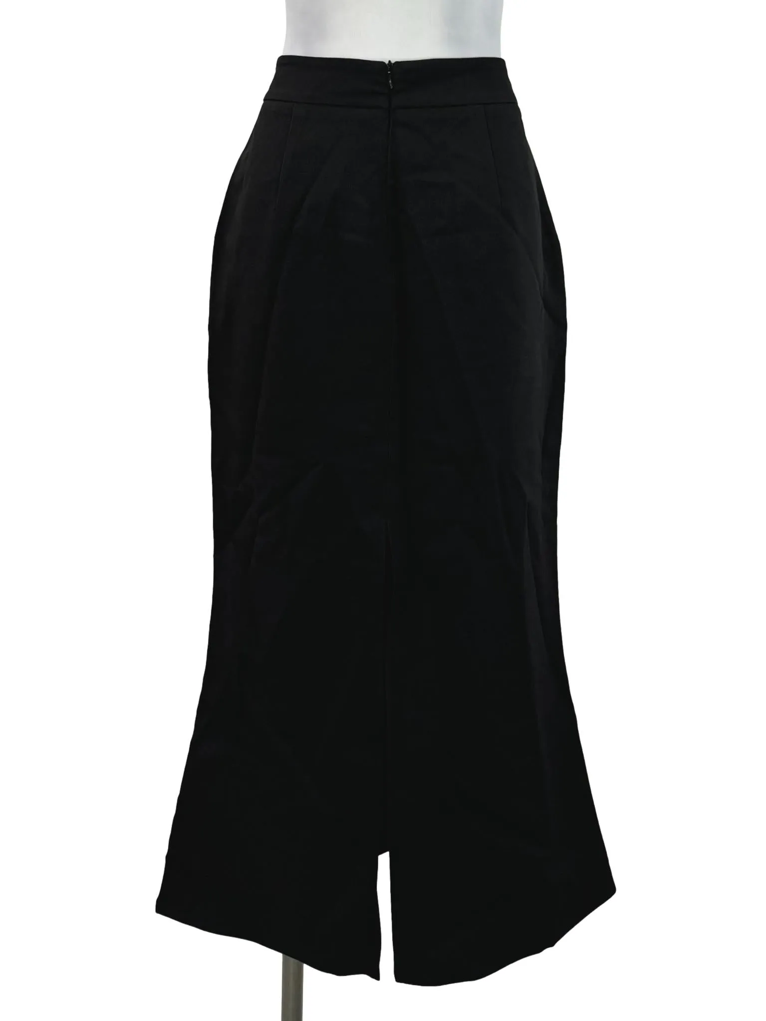 Black Flare Edge Skirt