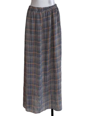 Black Houndstooth Skirt