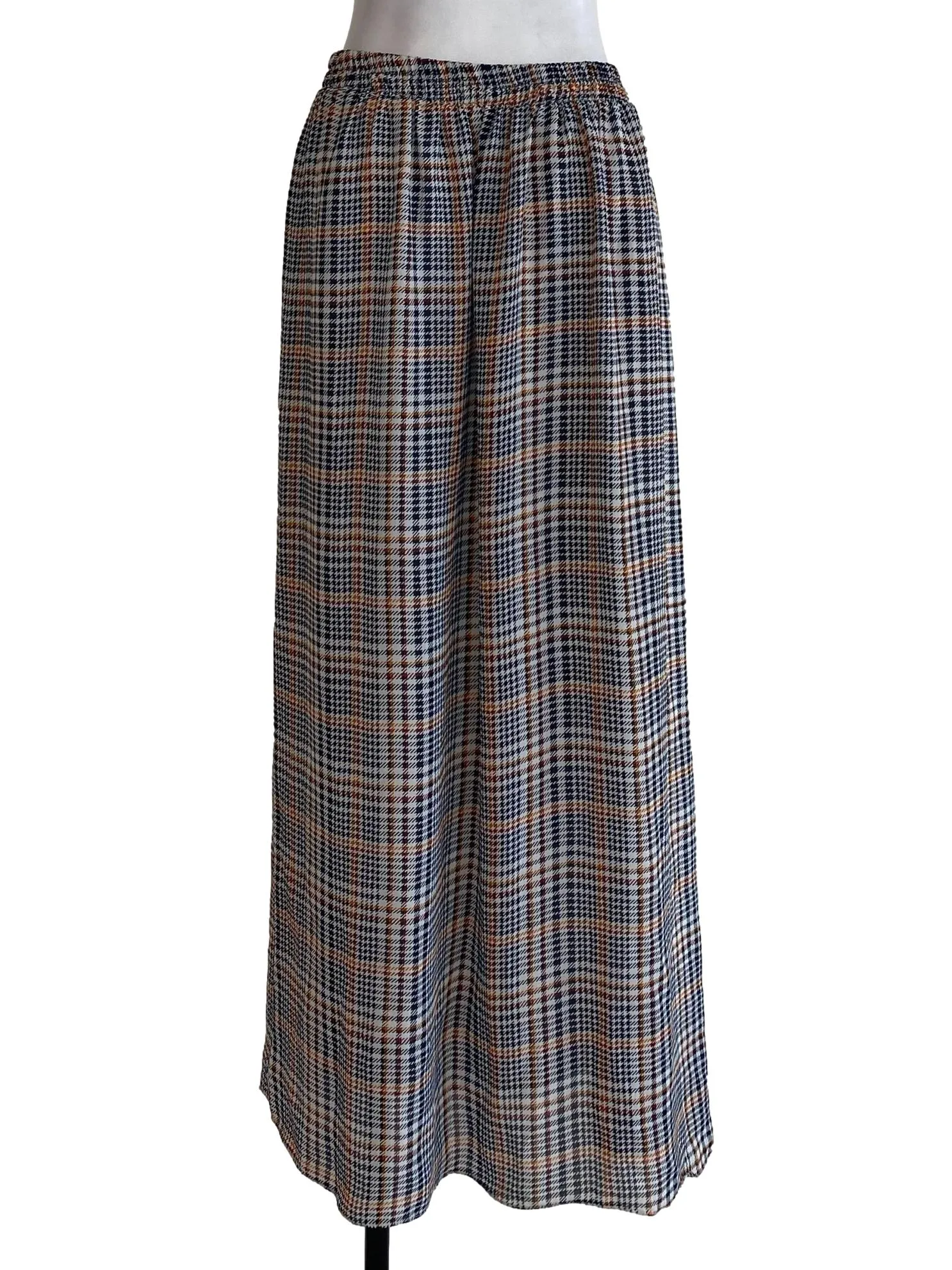 Black Houndstooth Skirt