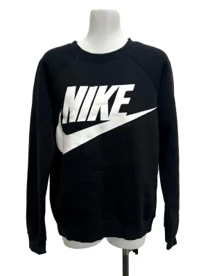 Black Nike Logo Pullover