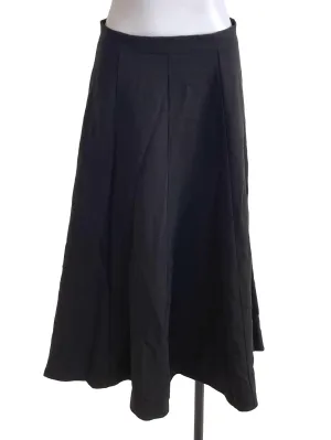 Black Paneled Skirt