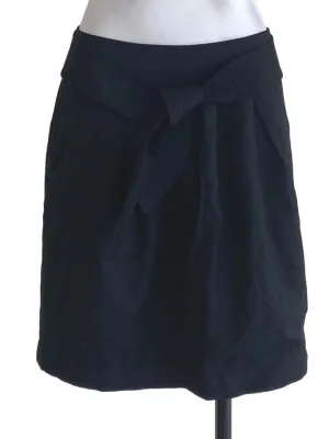Black Plain Skirt