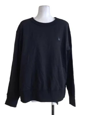 Black Plain Sweatshirt