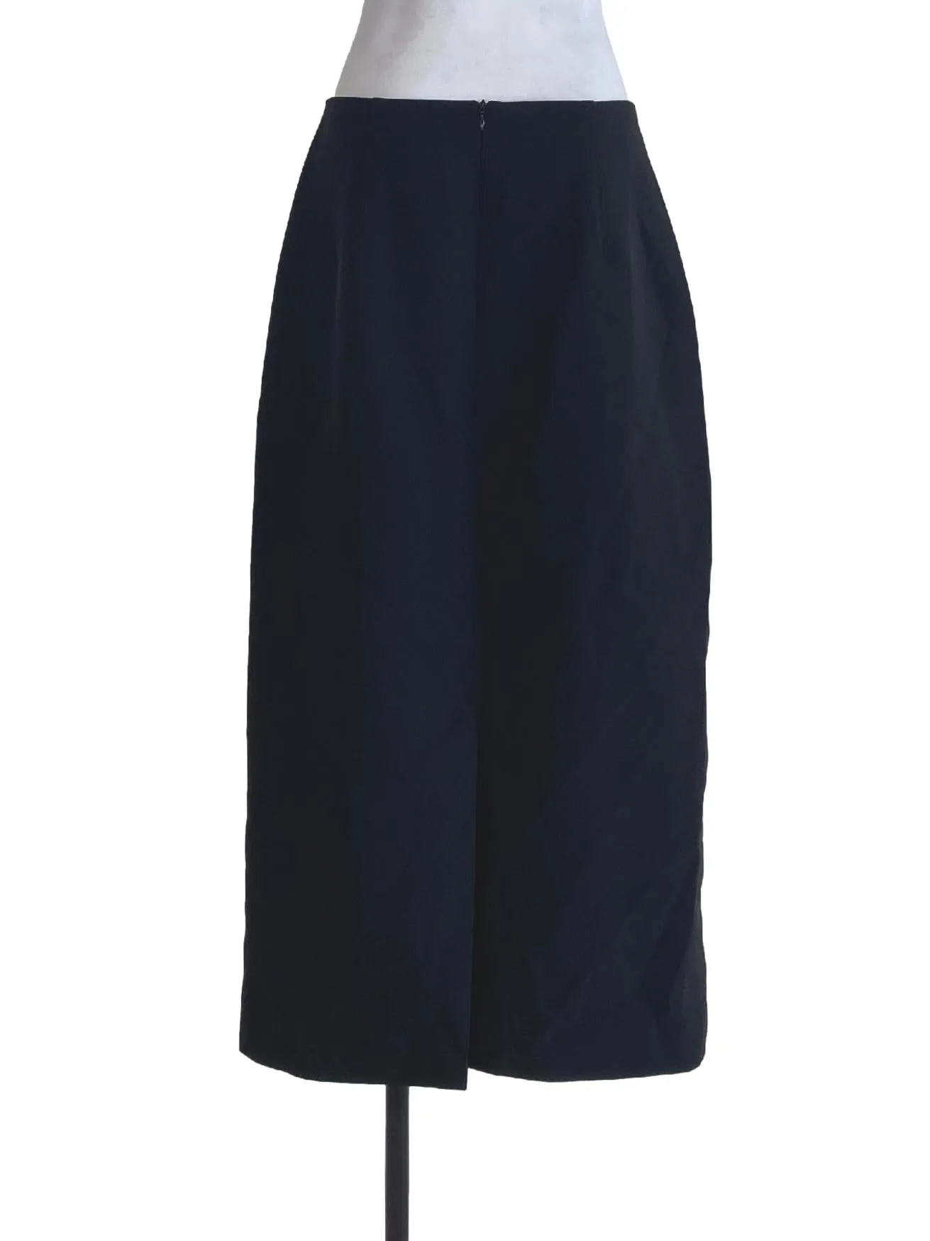 Black Twill Skirt