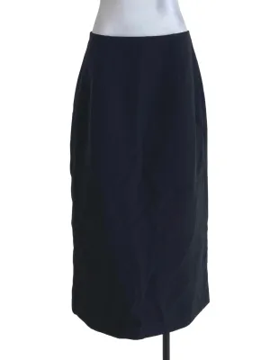 Black Twill Skirt