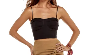 Black Yana-Clara Long Skirt ::RET