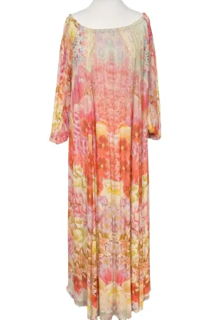 BLOSSOM OFF SHOULDER MAXI DRESS
