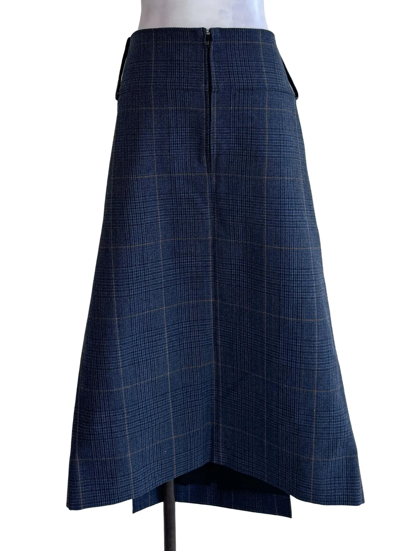 Blue Gingham Skirt