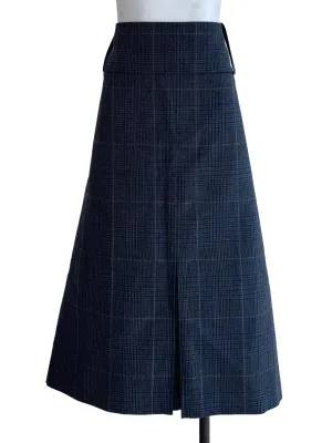 Blue Gingham Skirt