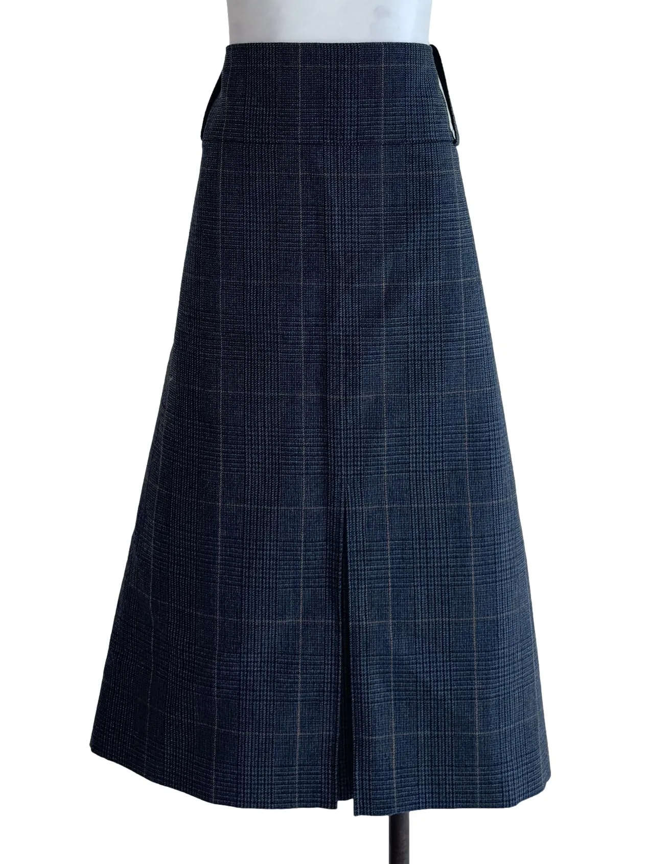 Blue Gingham Skirt