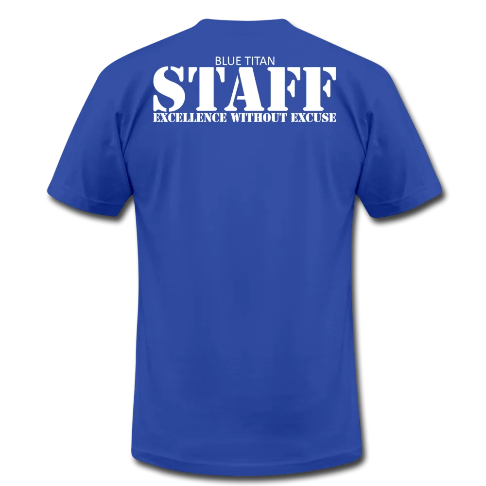 Blue Titan Staff Shirt