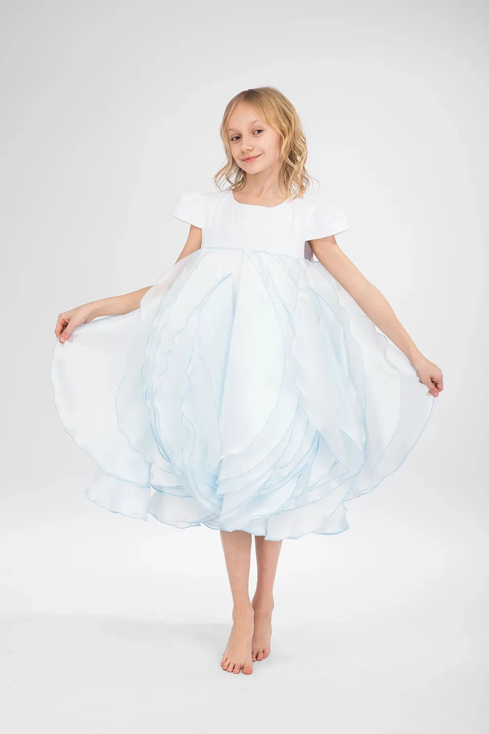 Blue Veil Dress