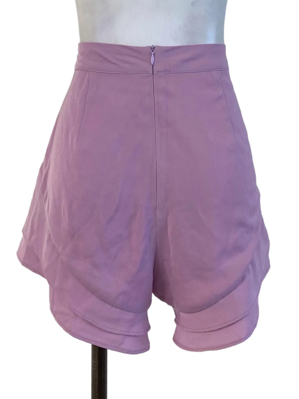 Blush Purple Flowy Shorts YHF