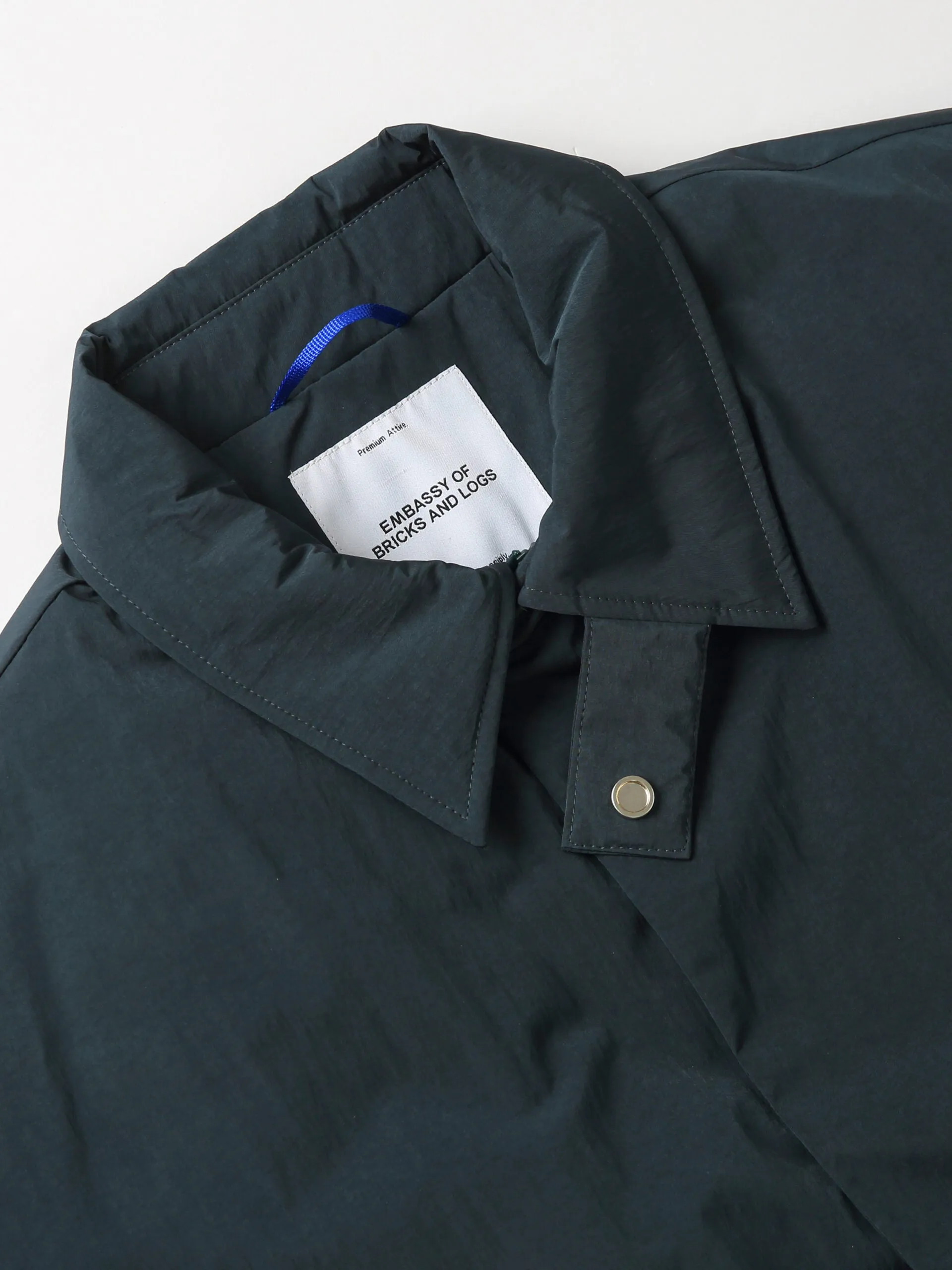 Blyn Puffer coat in dark navy