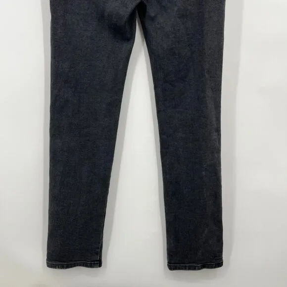 Boden Denim Girlfriend Dungarees Overalls in Washed Black, Size 2, Classic
