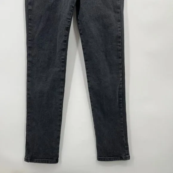 Boden Denim Girlfriend Dungarees Overalls in Washed Black, Size 2, Classic
