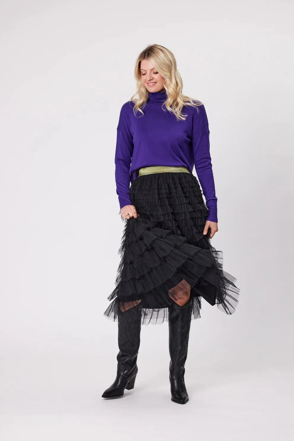 Bonnie Skirt - Black