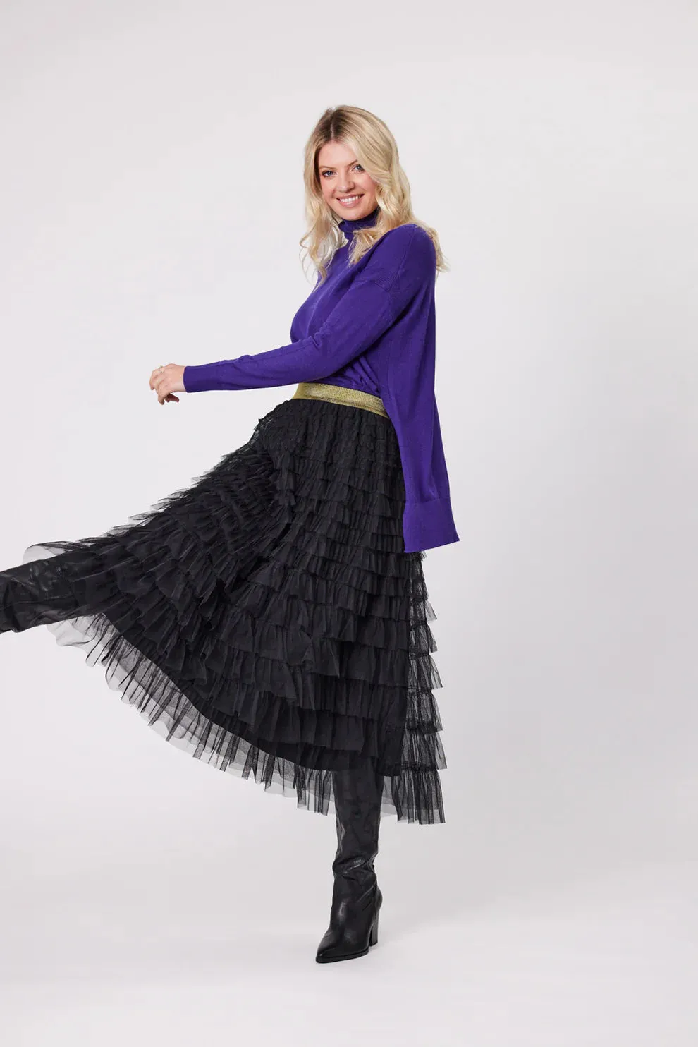 Bonnie Skirt - Black