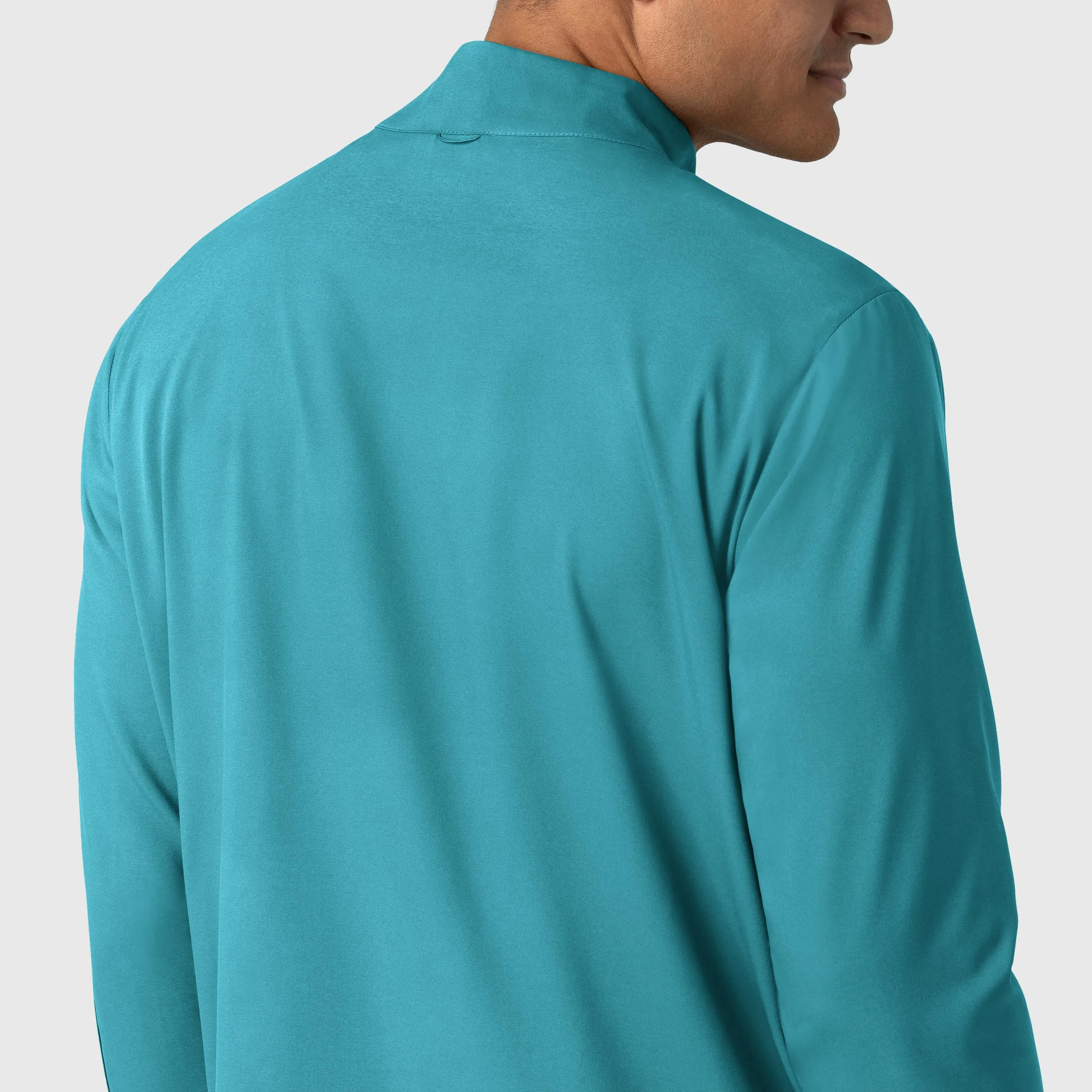 Boundless 8351 Men's Warm Up Scrub Jacket Teal