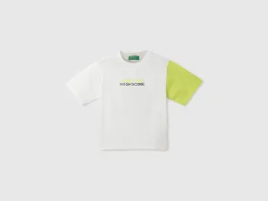 Boxy Fit Round Neck Printed T-Shirt