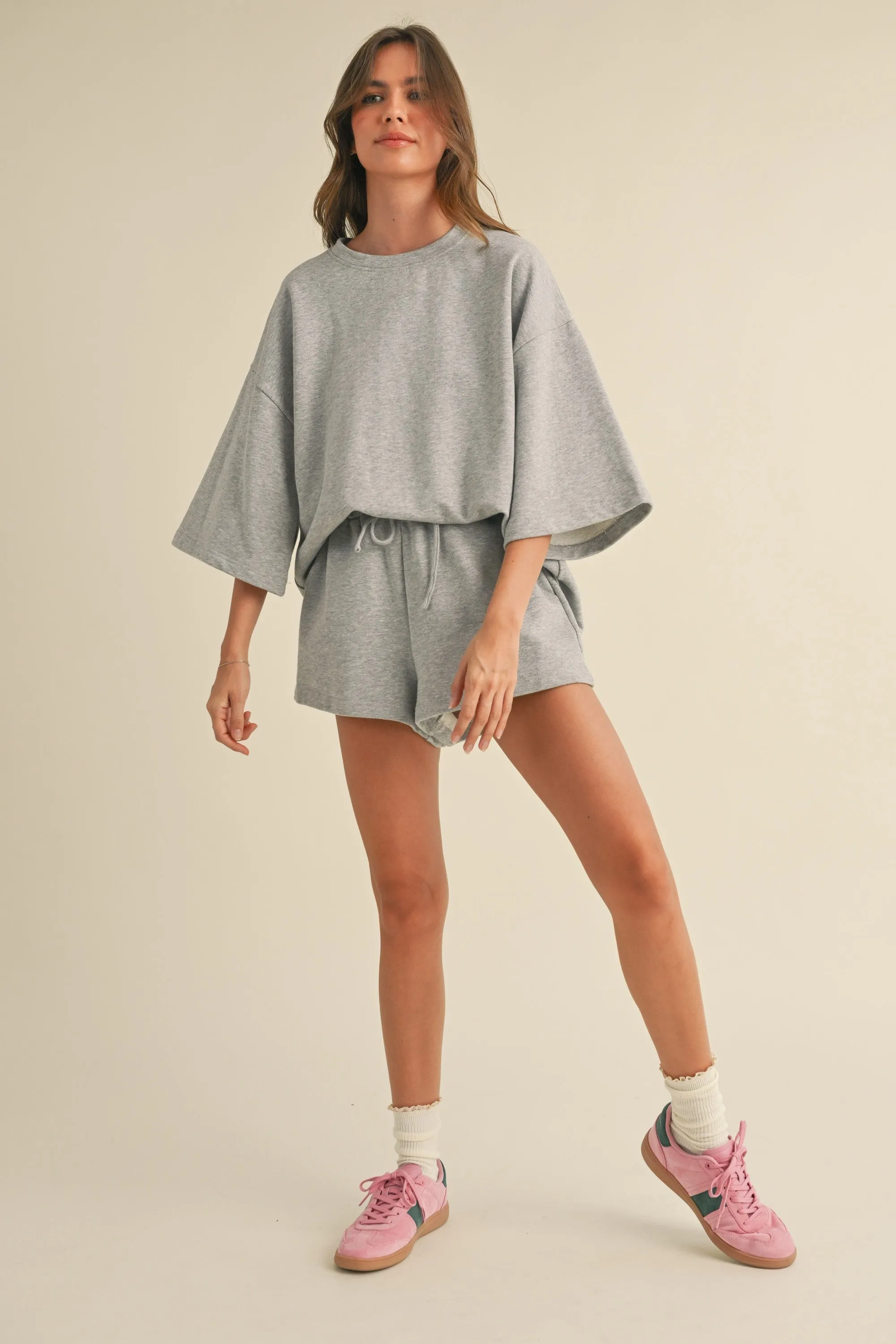 Boxy Relaxed Top & Short Set
