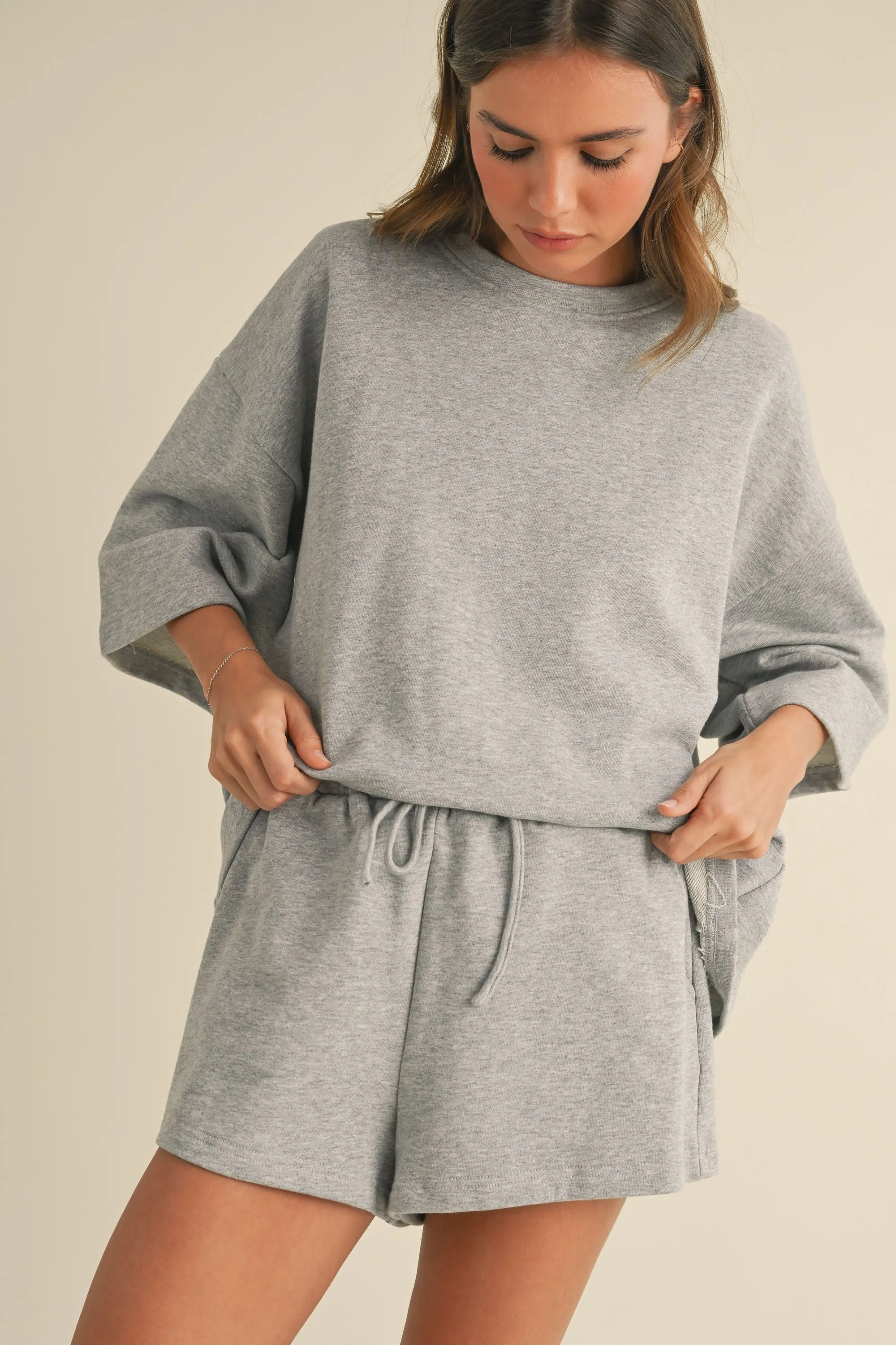 Boxy Relaxed Top & Short Set
