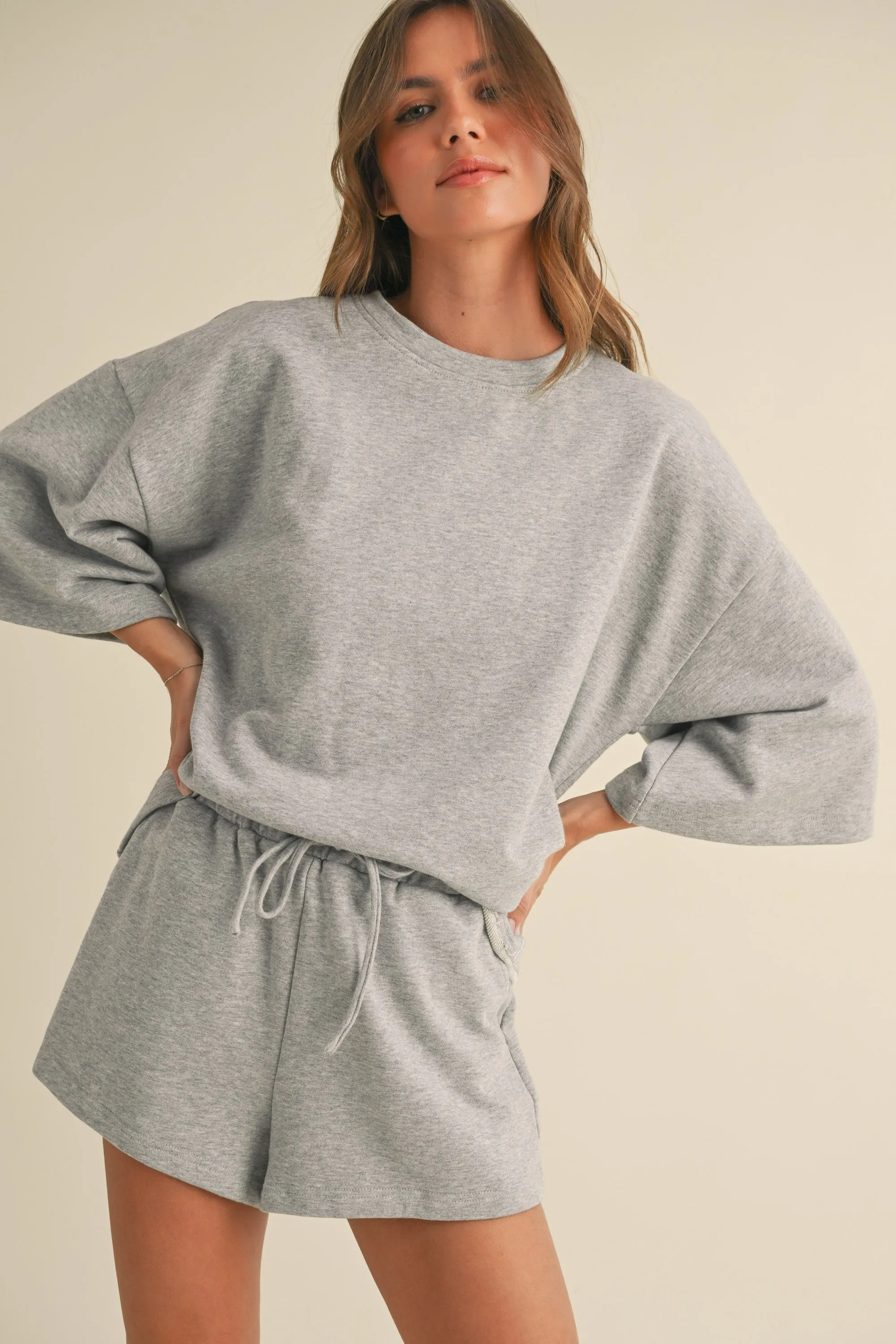Boxy Relaxed Top & Short Set
