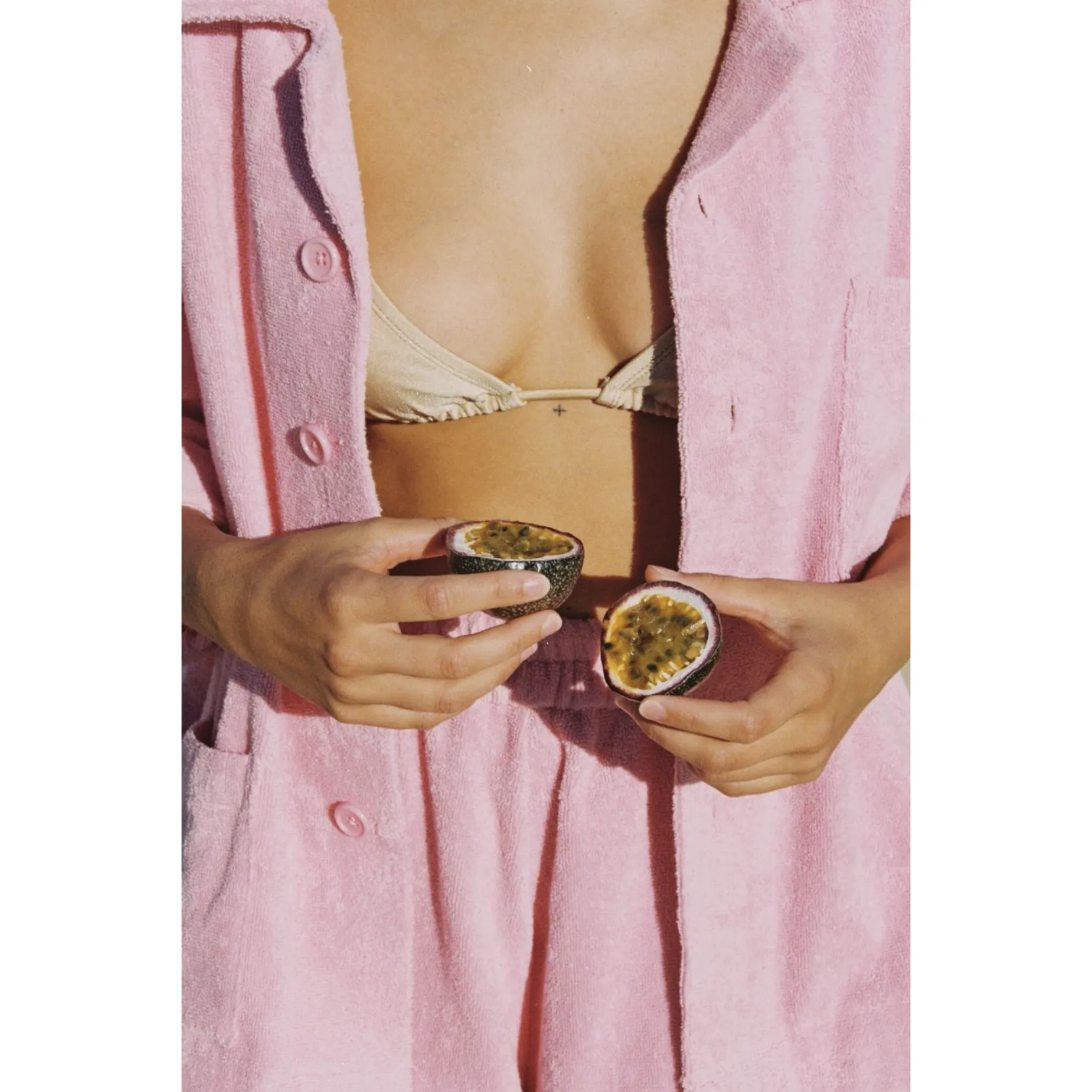 BOXY SHIRT - TERRY - TOWELING