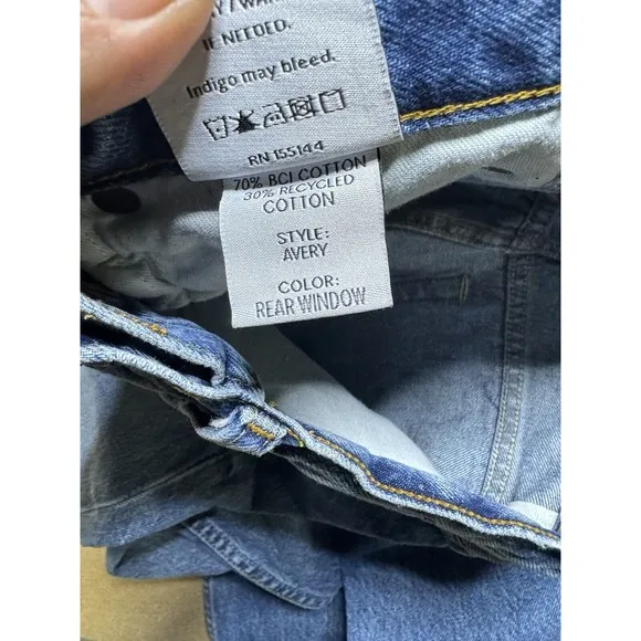 Boyish By Her Womens Blue avery Medium Wash Denim Skinny Jeans Size 25