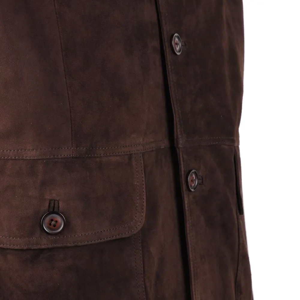 Brown Calfskin Jacket