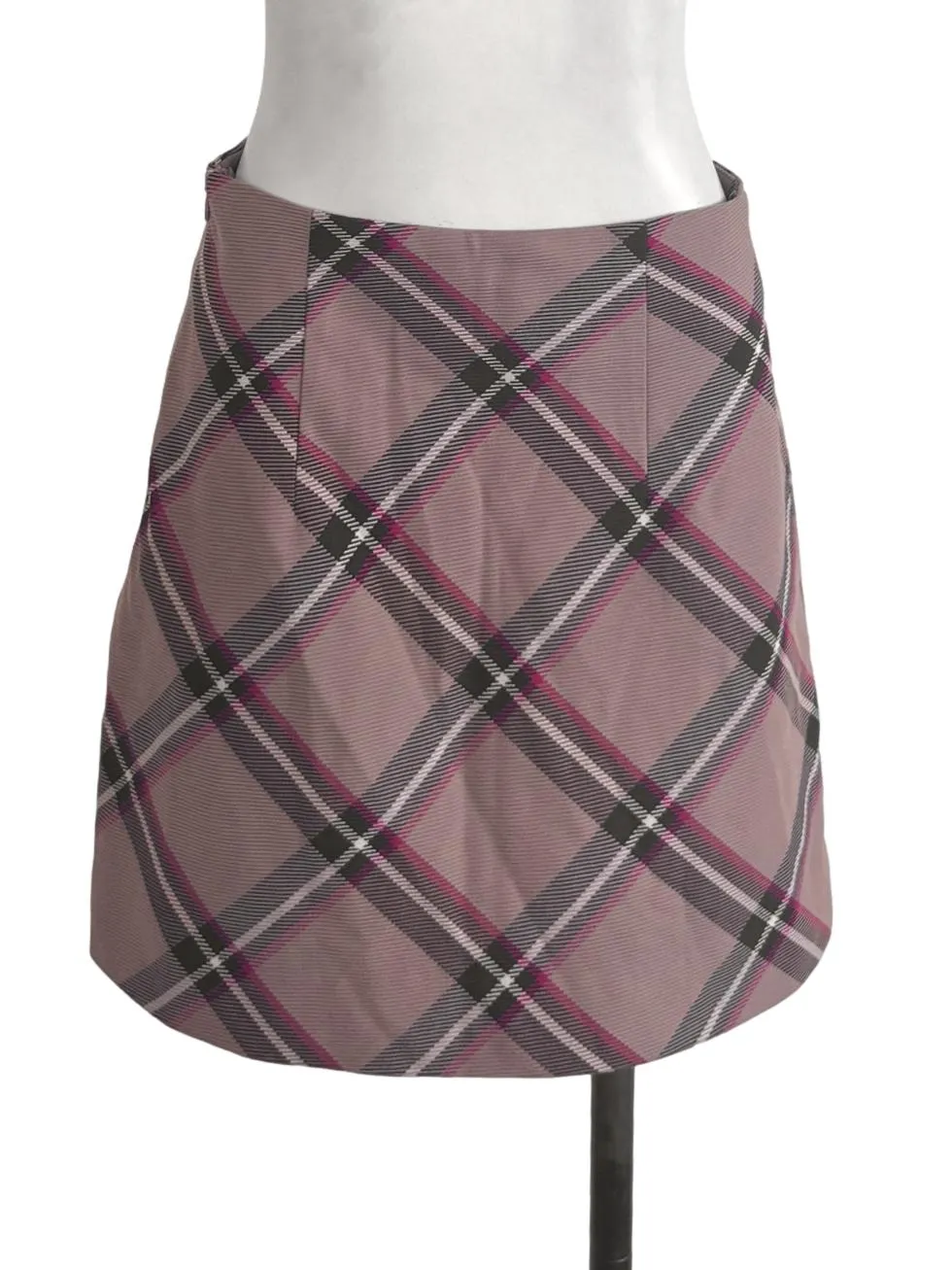 Brown Patterned Skirt