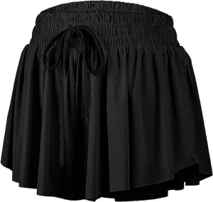 Butterfly Flowy Short | Black