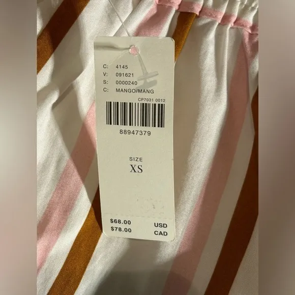 By Anthropologie NWT Boxy Bermuda Shorts in Sz XS