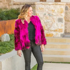 C&B Furs Women's Fox Fur Bolero