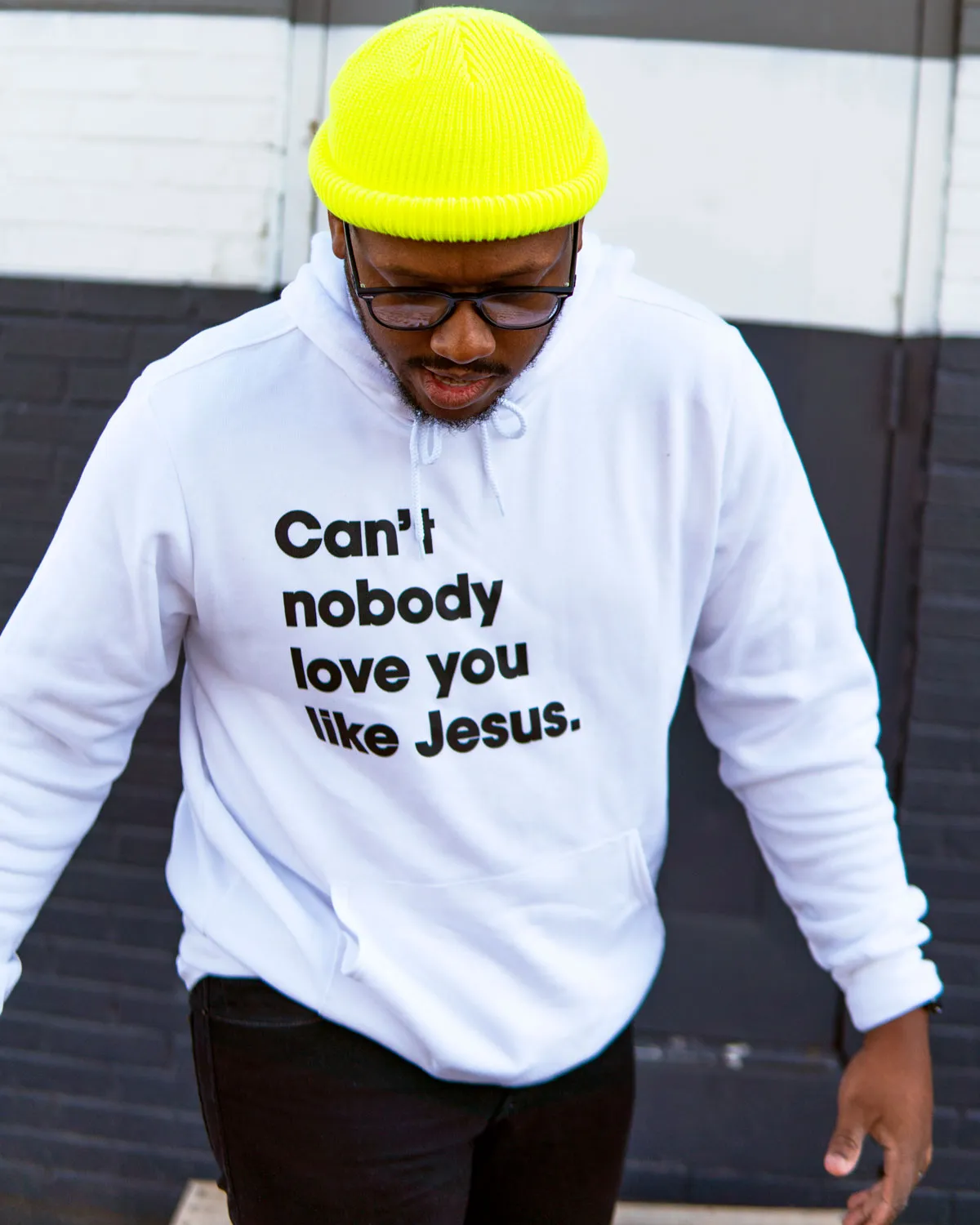 Can't Nobody Love You Like Jesus Adult Box Hoodie