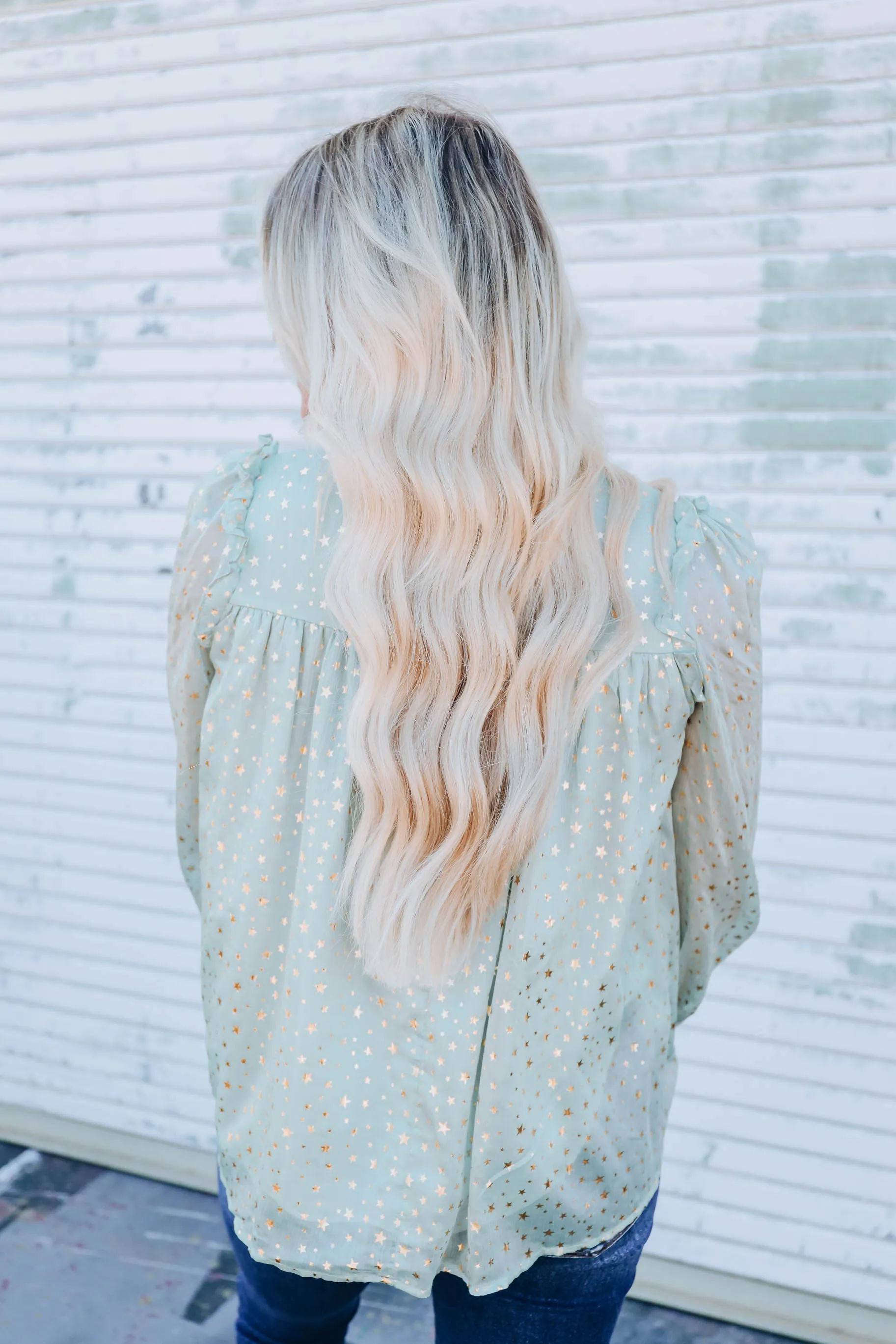 Capella Chiffon Blouse - Sage