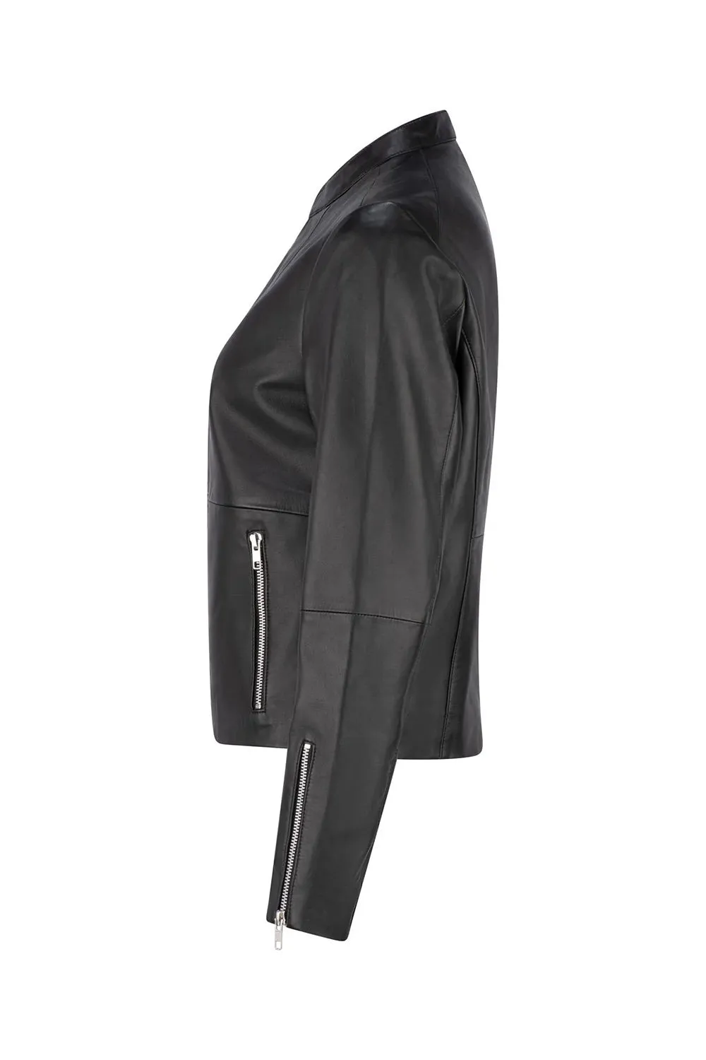 Caravan & Co Hudson Leather Bomber Jacket CJ413