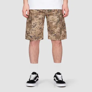 Carhartt WIP Aviation Shorts Camo Combi/Desert Rinsed
