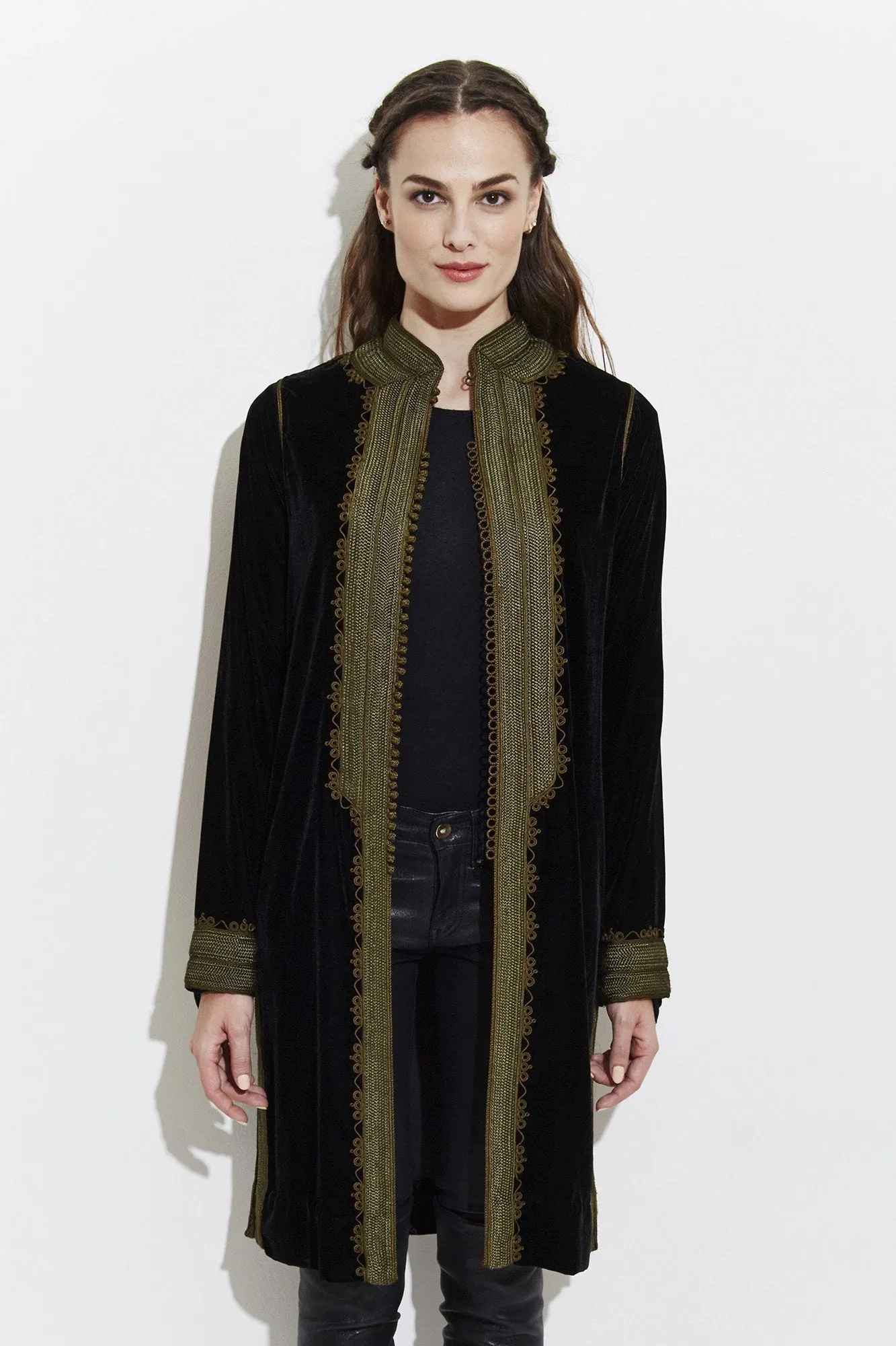 Casablanca Velvet Coat